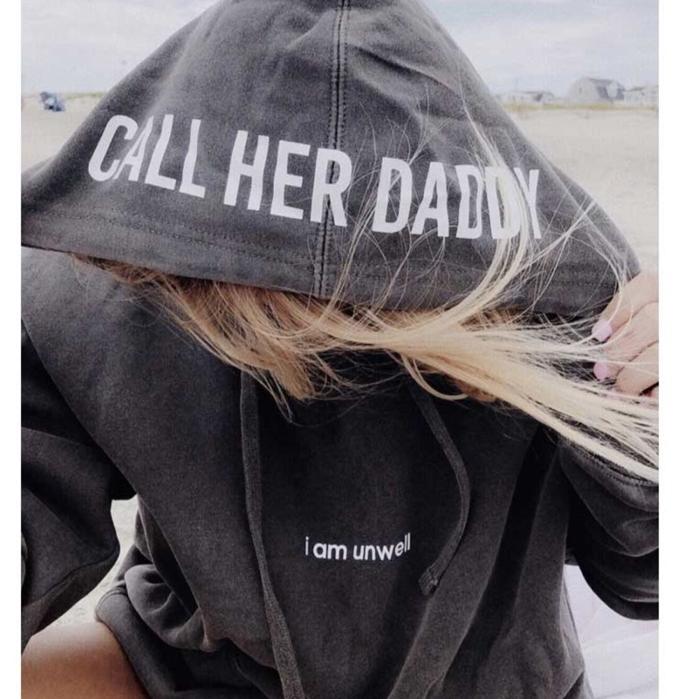 Gray 'Call Her Daddy' Hoodie